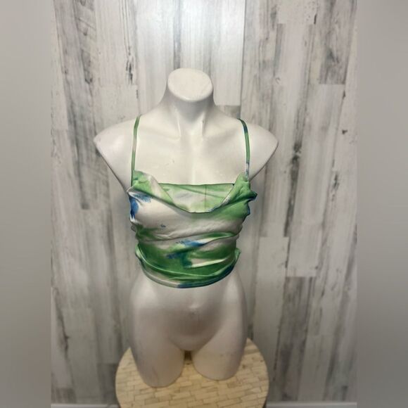 Green crop top - Picture 6 of 8